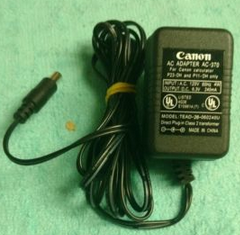 NEW Canon AC-370 6.3V DC 240mA Calculator Power Supply AC Adapter